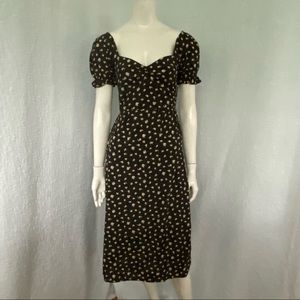 Billabong NEW  Floral Cottagecore Midi Dress